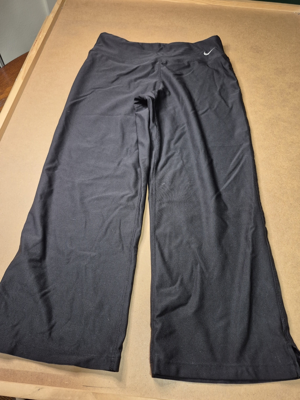Nike Black Wide-Leg Athletic Pants